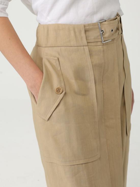 25SS 알베르타 페레티 롱 스커트 01041620 0081 Beige - ALBERTA FERRETTI