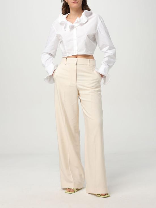 25FW 엠에스지엠 팬츠 3841MDP16257106 02 White - MSGM