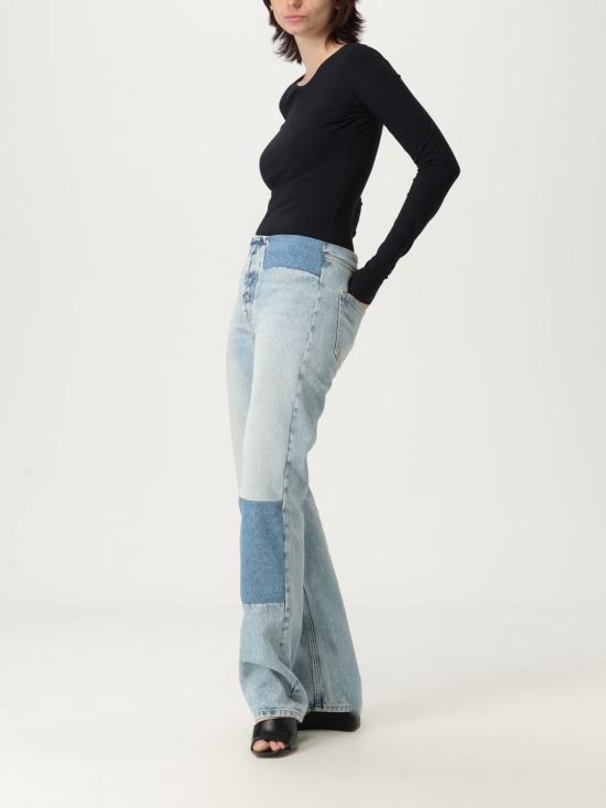 25SS MM6 메종마르지엘라 데님 팬츠 S62LB0187M30018 966 Blue - MM6 MAISON MARGIELA