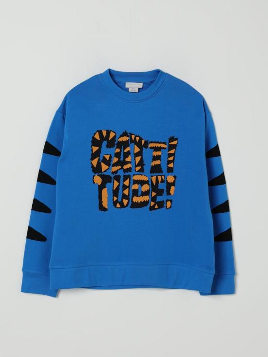 25SS [키즈] 스텔라 맥카트니 풀오버 TW4P90Z0499 612 Gnawed Blue