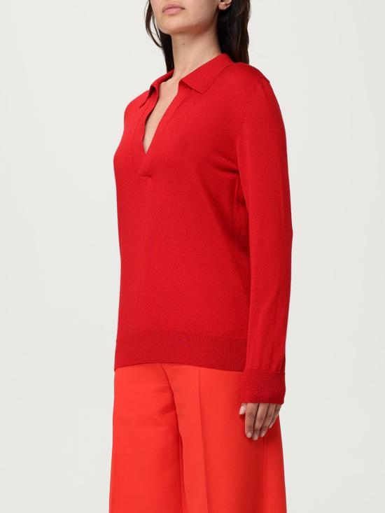 25SS 브리오니 폴로 티셔츠 UMQE0LP1K82 6400 Red - BRIONI