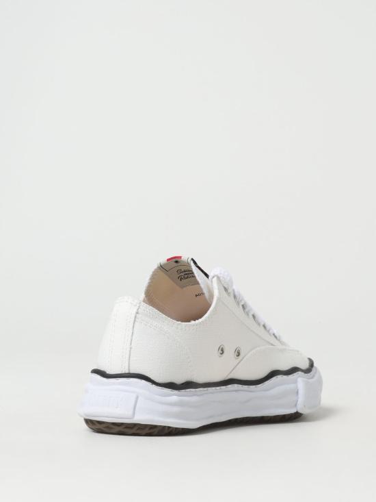 26SS 메종 미하라 야스히로 피터슨 OG 솔 캔버스 로우 A01FW702 White - MAISON MIHARA YASUHIRO