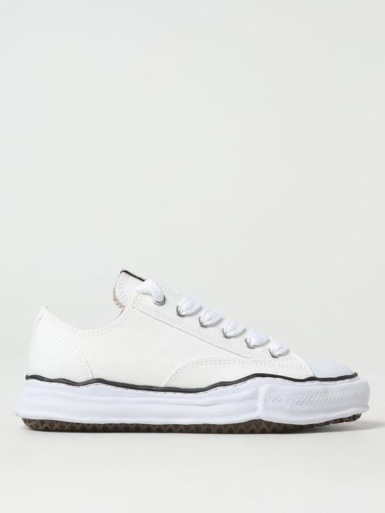 26SS 메종 미하라 야스히로 피터슨 OG 솔 캔버스 로우 A01FW702 White