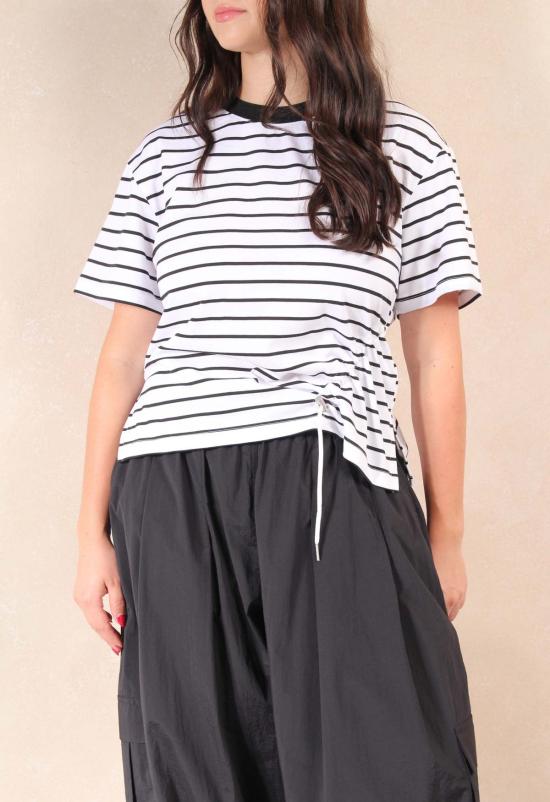  더 엔케이씨 스토어 반팔 티셔츠 Nkc 스토어 타니아 스트라이프 탑 - The NKC Store