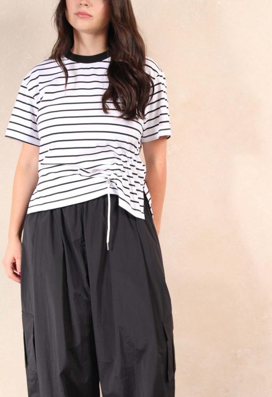  더 엔케이씨 스토어 반팔 티셔츠 Nkc 스토어 타니아 스트라이프 탑 - The NKC Store