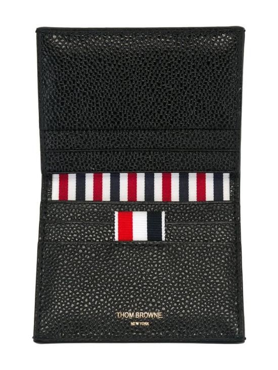 25FW 톰브라운 가죽소품 MAW021L00198001 Black - THOM BROWNE