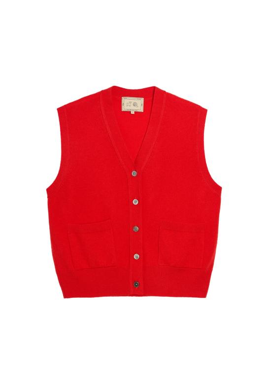  데미리 뉴욕 베스트 데밀리 주니 캐시미어 조끼 - DEMYLEE