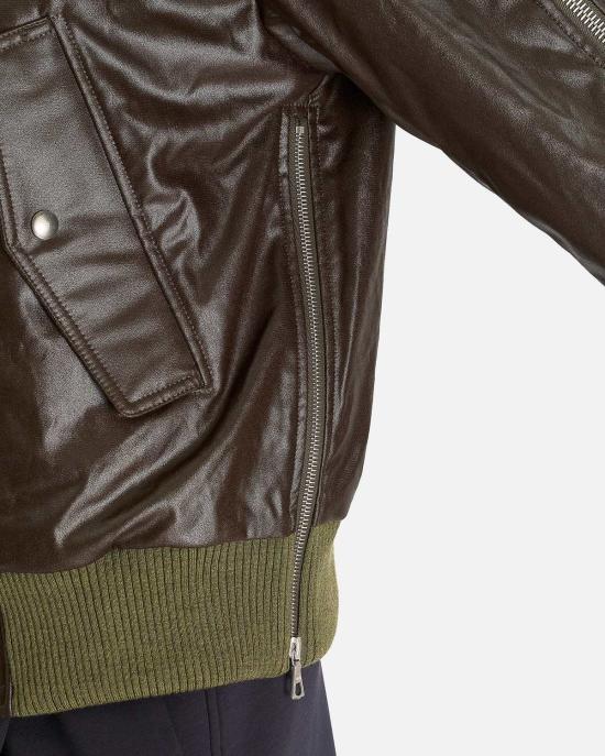  드리스 반 노튼 가죽 자켓 Dries Van Noten 빌모리 재킷 - DRIES VAN NOTEN