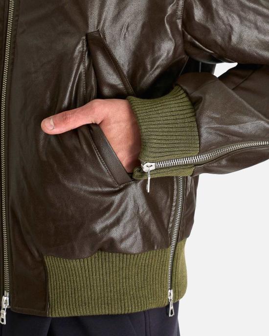  드리스 반 노튼 가죽 자켓 Dries Van Noten 빌모리 재킷 - DRIES VAN NOTEN