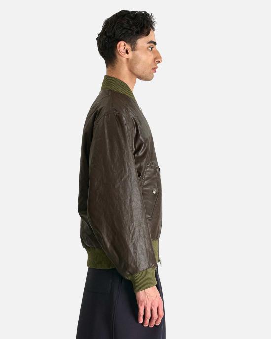  드리스 반 노튼 가죽 자켓 Dries Van Noten 빌모리 재킷 - DRIES VAN NOTEN