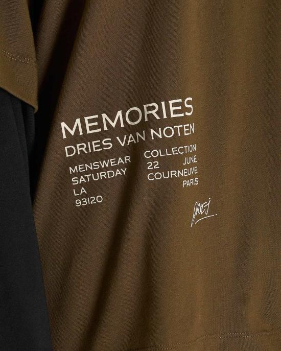  드리스 반 노튼 긴팔 티셔츠 Dries Van Noten Hemmings Pr Ls 티셔츠 - DRIES VAN NOTEN