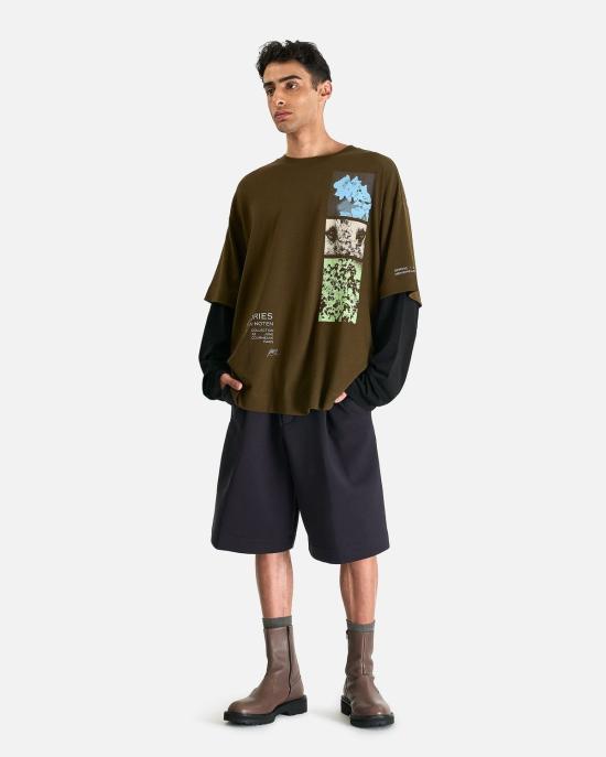  드리스 반 노튼 긴팔 티셔츠 Dries Van Noten Hemmings Pr Ls 티셔츠 - DRIES VAN NOTEN