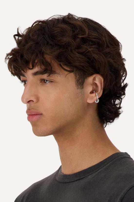  저스틴 클렌퀏 이어링 저스틴 클렌켓 블레스 이어커프 실버