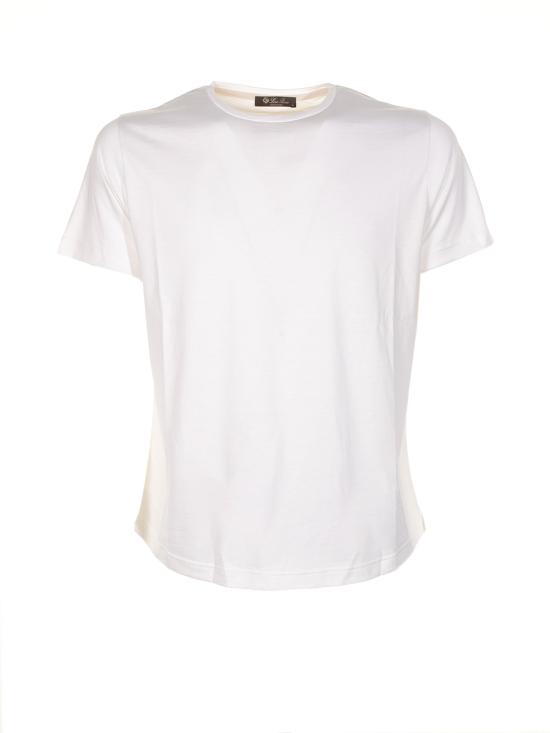 26SS 로로피아나 반팔 티셔츠 FAF61281005 WHITE DOM