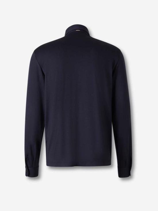 25FW 에르노 폴로 티셔츠 JPL0009UR52068 9200BLUE NAVY BLUE - HERNO