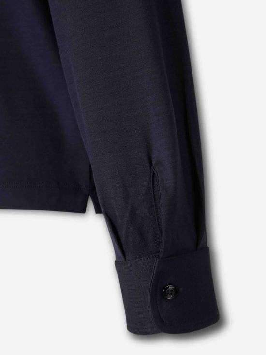 25FW 에르노 폴로 티셔츠 JPL0009UR52068 9200BLUE NAVY BLUE - HERNO