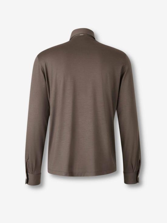 25FW 에르노 폴로 티셔츠 JPL0009UR52068 2700BEIGE BROWN - HERNO