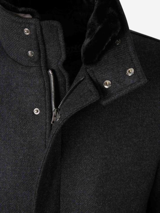 25FW 에르노 롱 울 코트 CA000214U33432R 9490Dark Grey ANTRACITE GREY - HERNO