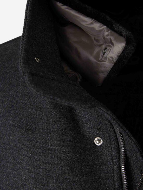 25FW 에르노 롱 울 코트 CA000214U33432R 9490Dark Grey ANTRACITE GREY - HERNO