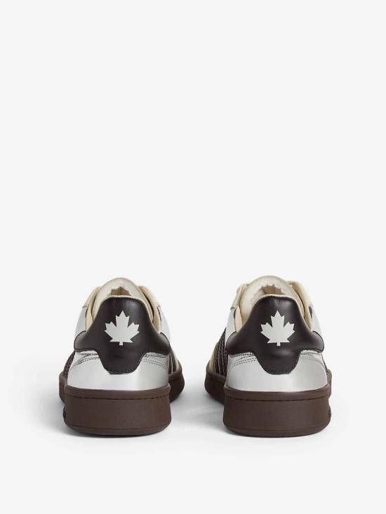 25FW 디스퀘어드2 스니커즈 SNM044201501451 M4134NERO LATTE SILVER STRAIGHT JEANS - DSQUARED2