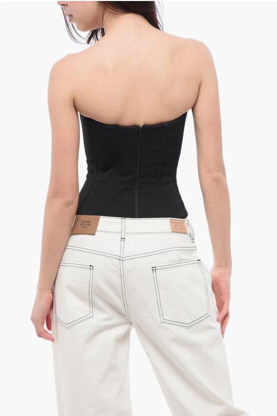  발렌시아가 민소매 티셔츠 725065TNV03 1000 Black - BALENCIAGA