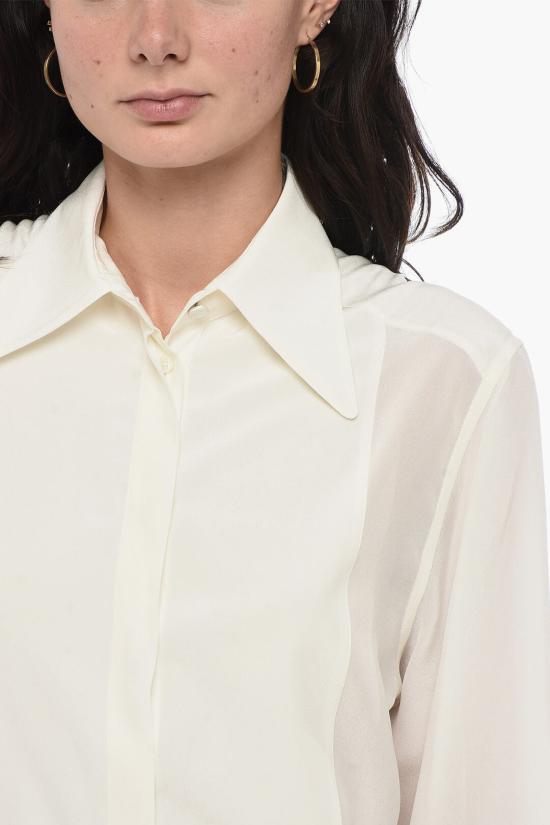  돌체앤가바나 블라우스 F5R36T FU1UQ W0111 White - DOLCE & GABBANA