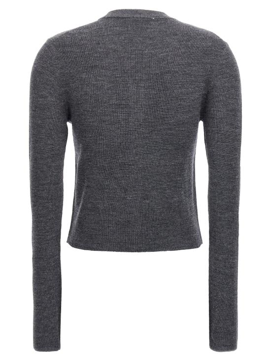 25FW 가니 파인 메리노 아가일 가디건 K2284523 - GANNI