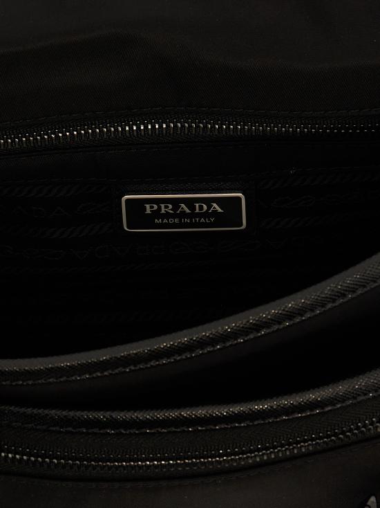 25FW 프라다 리나일론 숄더백 2VD034VXOP2DMHF0002 Black - PRADA