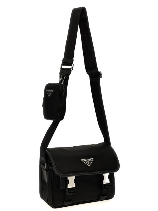 25FW 프라다 리나일론 숄더백 2VD034VXOP2DMHF0002 Black - PRADA