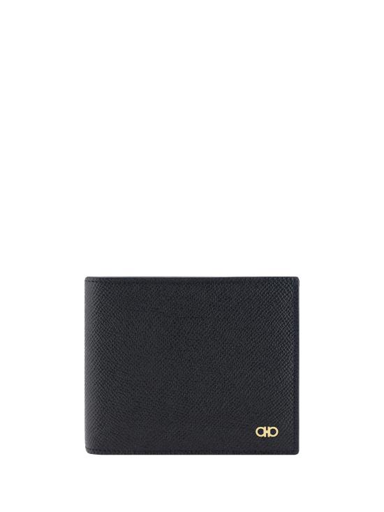 26FW 살바토레 페라가모 간치니 반지갑 775650 001 BLACK