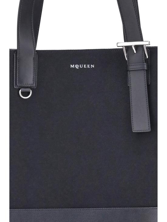 25FW 알렉산더 맥퀸 숄더백 8360691AAU2 1000 BLACK - ALEXANDER MCQUEEN