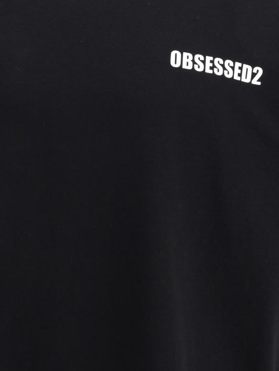 25FW 디스퀘어드2 반팔 티셔츠 S74GD1479D20033 900 BLACK - DSQUARED2