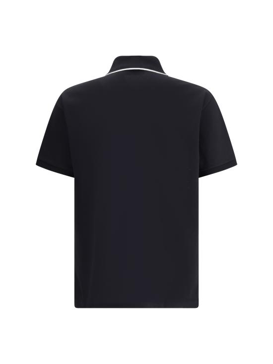 26SS 구찌 자수 코튼 피케 폴로 셔츠 806250XJHHO 1043 BLACK - GUCCI