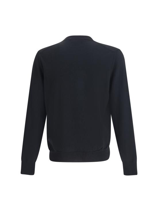 25FW 알렉산더 맥퀸 스웨터 839681Q1BEB 1218 BLACK - ALEXANDER MCQUEEN