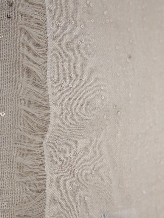 25SS 브루넬로 쿠치넬리 머플러/스카프 MSCDVSW03 C9731 Beige - BRUNELLO CUCINELLI