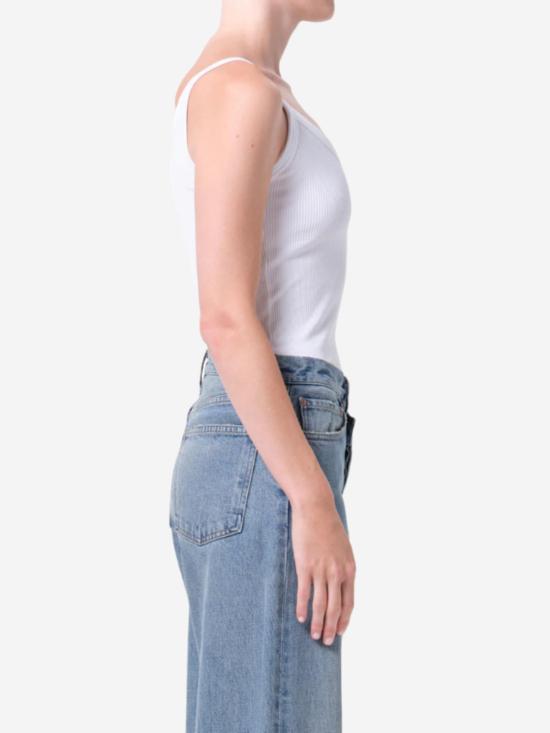  에이골디 민소매 티셔츠 아골데 조던 탱크 화이트 - AGOLDE