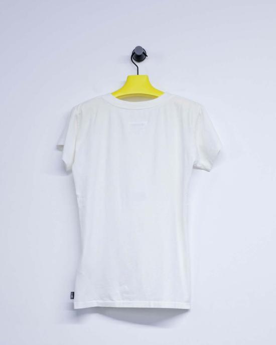  MM6 메종마르지엘라 반팔 티셔츠 Mm6 메종 마르지엘라 패치워크 슬림 티셔츠 - MM6 MAISON MARGIELA