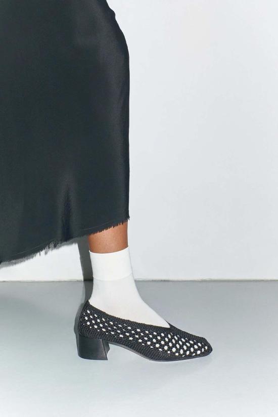  Vamp Shoes 뮬/슬리퍼 뱀프 슈즈 Miista Taissa Black - OTHER BRANDS