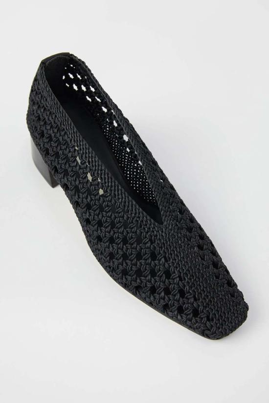  Vamp Shoes 뮬/슬리퍼 뱀프 슈즈 Miista Taissa Black - OTHER BRANDS