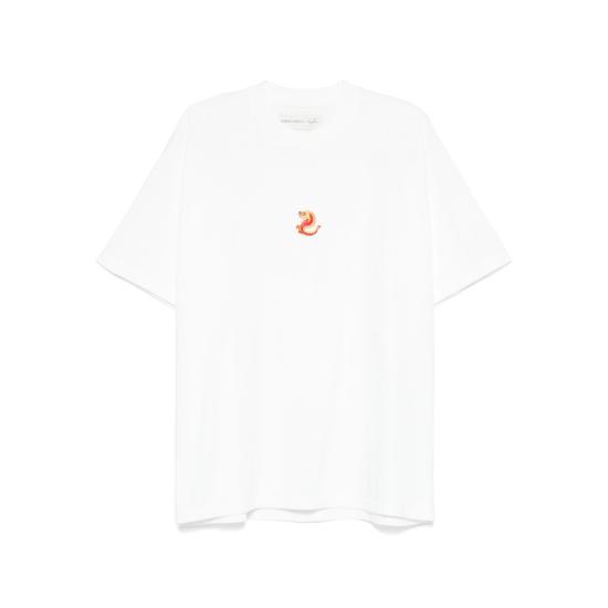 25FW Alberto Bresci X Beefbar 반팔 티셔츠 BBT3 001 WHITE