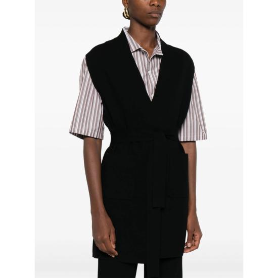 25FW 막스마라 스튜디오 숏 원피스 ABETE 031 005 BLACK - MAX MARA STUDIO