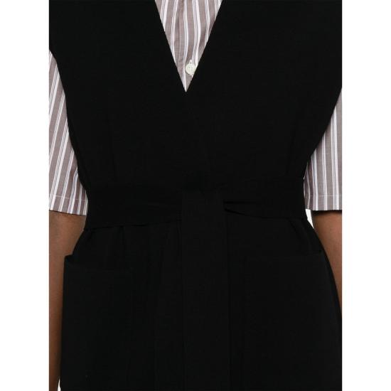 25FW 막스마라 스튜디오 숏 원피스 ABETE 031 005 BLACK - MAX MARA STUDIO