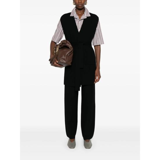 25FW 막스마라 스튜디오 숏 원피스 ABETE 031 005 BLACK - MAX MARA STUDIO