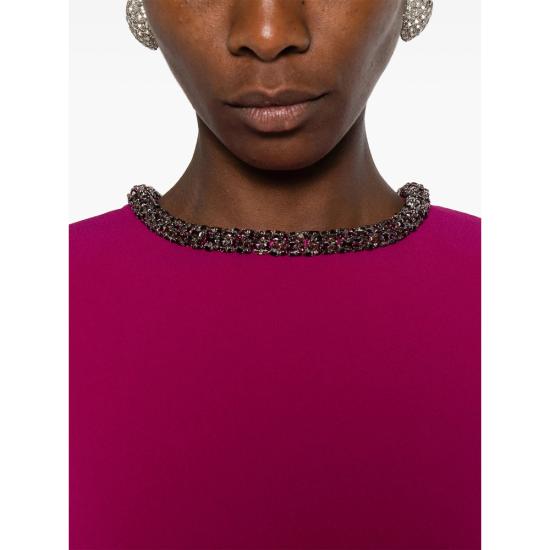 25FW 롤랑뮤레 롱 원피스 062M LC DP DAPIN PINK - ROLAND MOURET