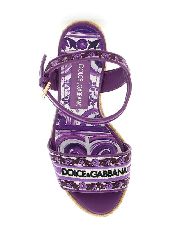 25FW 돌체앤가바나 힐/펌프스 CZ0318AV804I03TN Violet - DOLCE & GABBANA