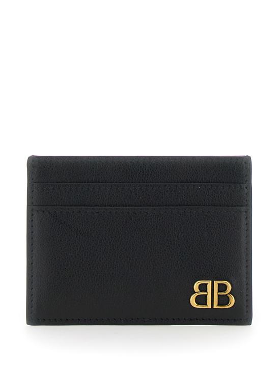 25FW 발렌시아가 명함지갑 7665472ABXL1000 Black