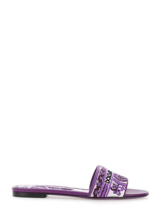 25FW 돌체앤가바나 뮬/슬리퍼 CQ0571AV804I03TN Violet
