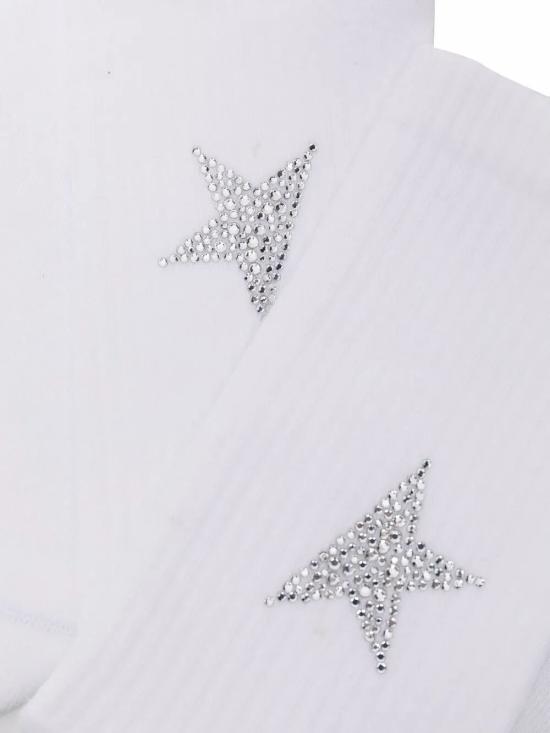 25FW 골든구스 양말 GUP00911 P000764 10856 WHITE CRYSTAL - GOLDEN GOOSE