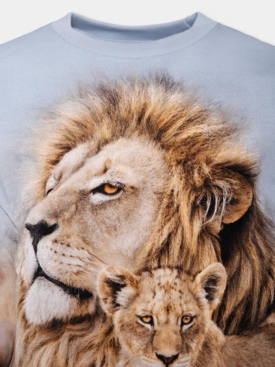 25FW [키즈] 몰로 티셔츠 1W25A403 9655 LION FAMILY - MOLO