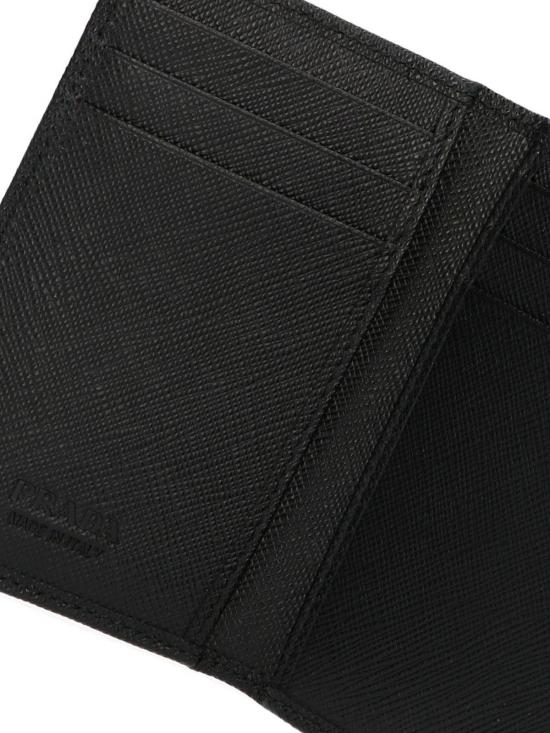 프라다 사피아노 트라이앵글 카드지갑 2MC101QHHF0002 Black - PRADA